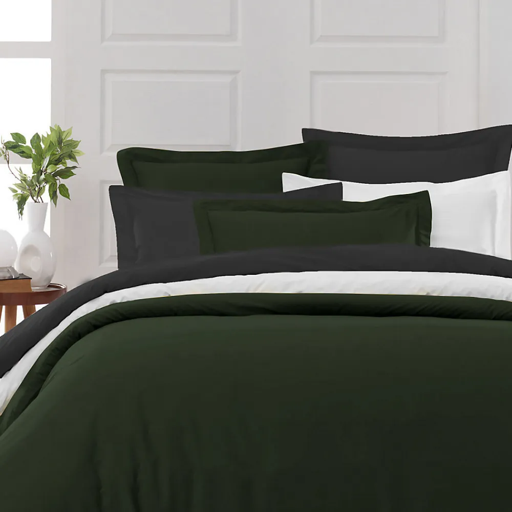 Drap housse bonnet 40 cm en percale coton PLUSEucalyptus 90x200 cm SOFT PERCALE>Sensei Maison Sale