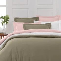 Sensei Maison Drap housse bonnet 40 cm en percale coton PLUSTaupe 180x200 cm SOFT PERCALE* Drap Housse|Drap Housse