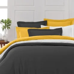 Drap housse bonnet 40 cm en percale coton PLUSAnthracite 160x200 cm SOFT PERCALE><noscript><img width=