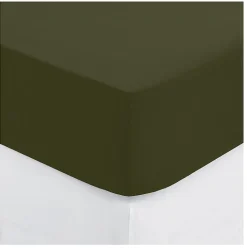 Eden Drap housse coton uni Couleur moderne* Drap Housse|Drap Housse