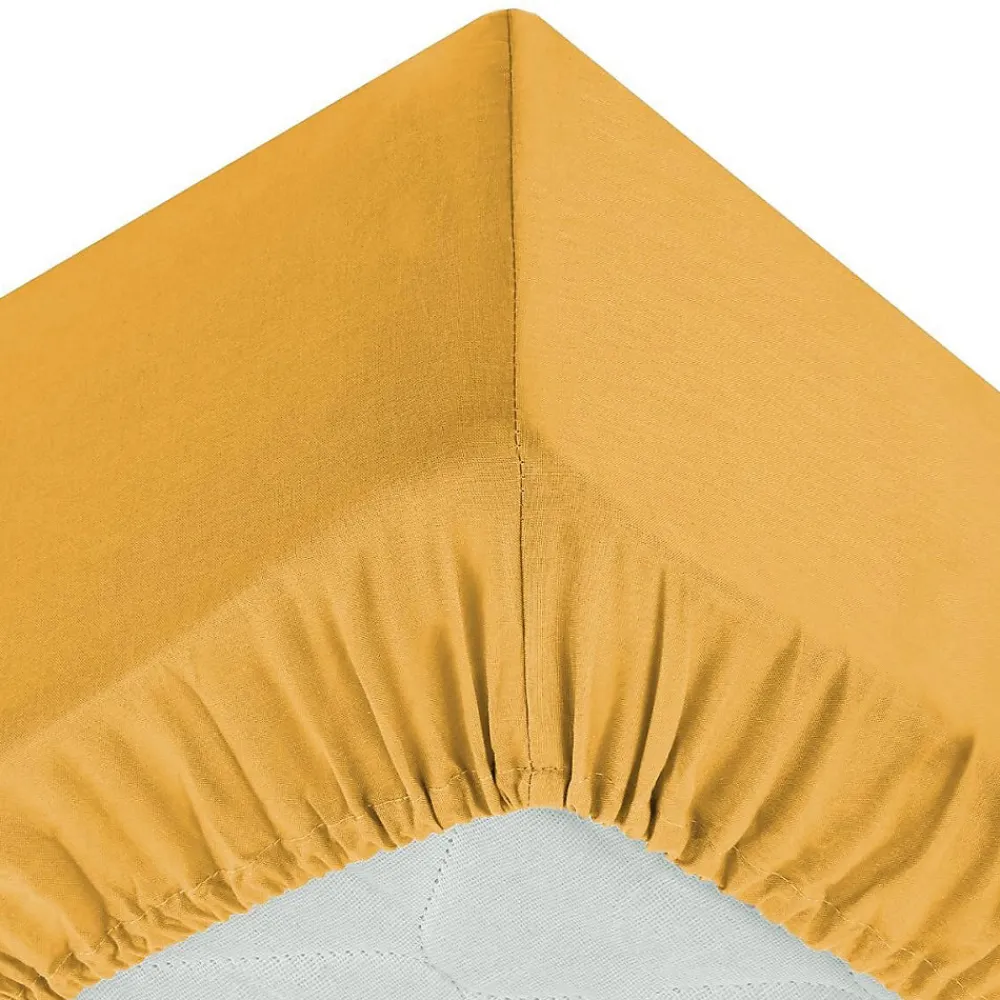 Drap housse coton uni Couleur moderne>Eden Online