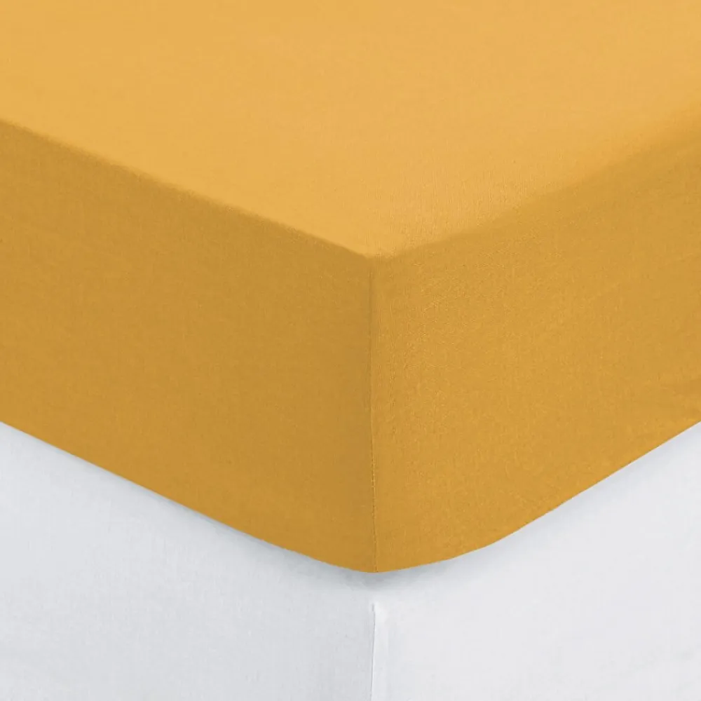 Drap housse coton uni Couleur moderne>Eden Online