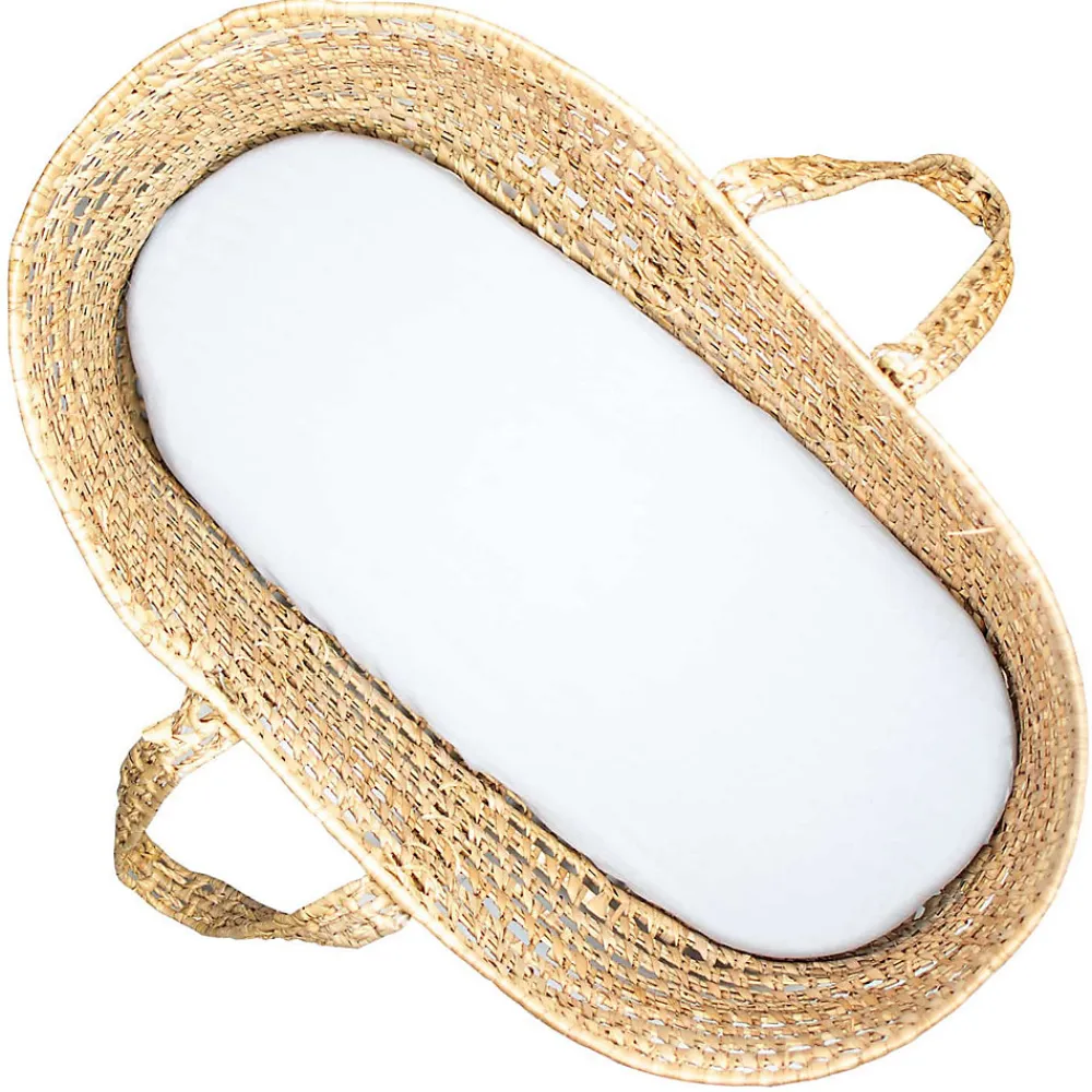 Drap housse couffin en double gaze à carreaux>Sevira Kids Best