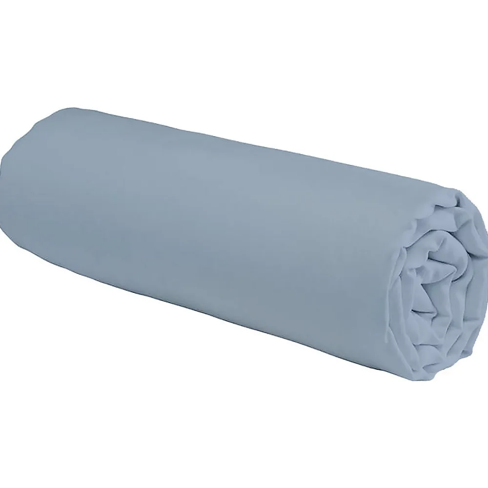Drap housse en coton 57 fils uni bonnet 25cm 160x200cm>Future Home Clearance