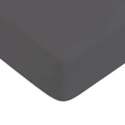 Drap housse en coton 57 fils uni bonnet 25cm 80x200cm>Future Home Clearance