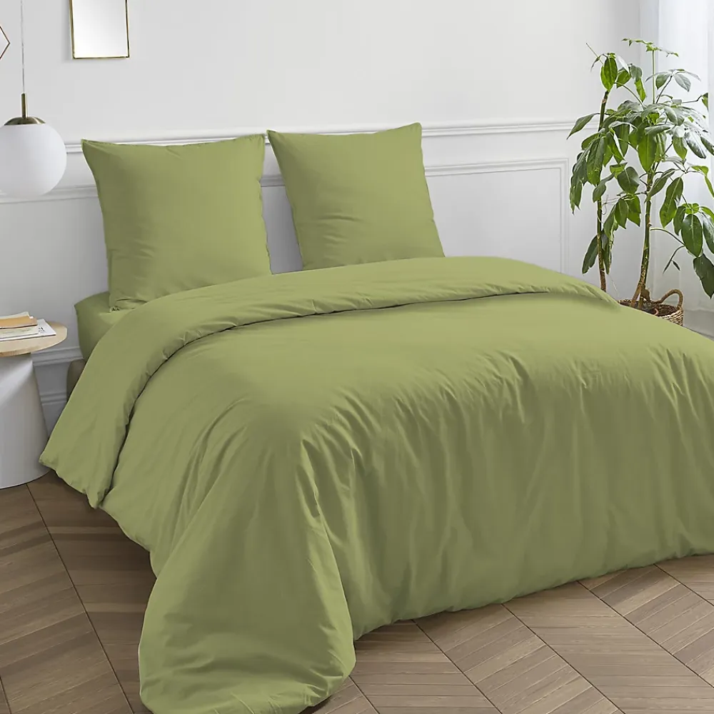 Future Home Drap housse en coton 57 fils uni bonnet 25cm 140x190cm* Drap Housse|Drap Housse
