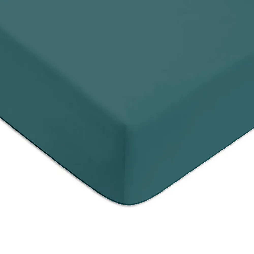Future Home Drap housse en coton 57 fils uni bonnet 25cm 180x200cm* Drap Housse|Drap Housse