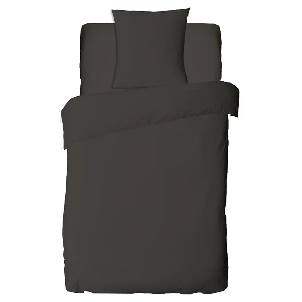 Drap housse en coton 57 fils uni bonnet 25cm 90x200cm>Future Home Outlet