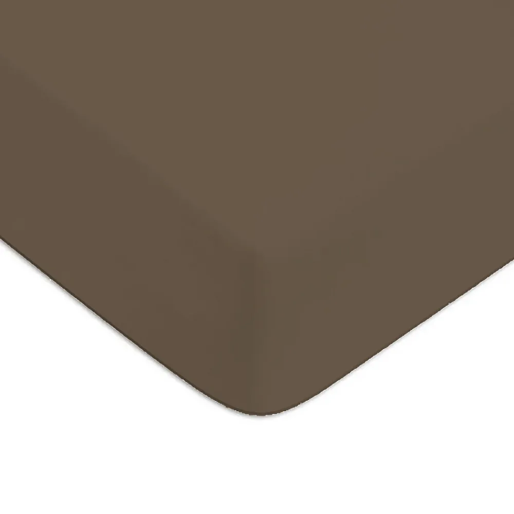 Future Home Drap housse en coton 57 fils uni bonnet 25cm 90x190cm* Drap Housse|Drap Housse
