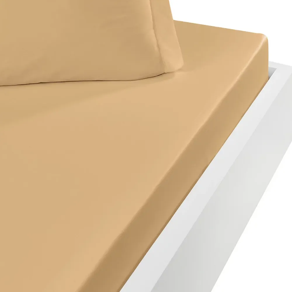 Sensei Maison Drap housse en coton bonnet 30 cm Moka 90x190 cm STUDIO* Drap Housse|Drap Housse