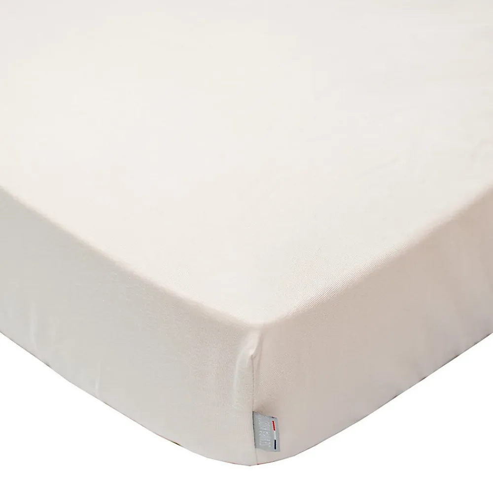Drap housse en coton jersey Uni>Sevira Kids Hot