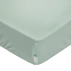 Drap housse en coton jersey Uni><noscript><img width=