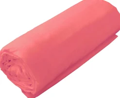 Drap housse en coton Lavé (80x200 cm - Rose)>Toison d'Or Sale