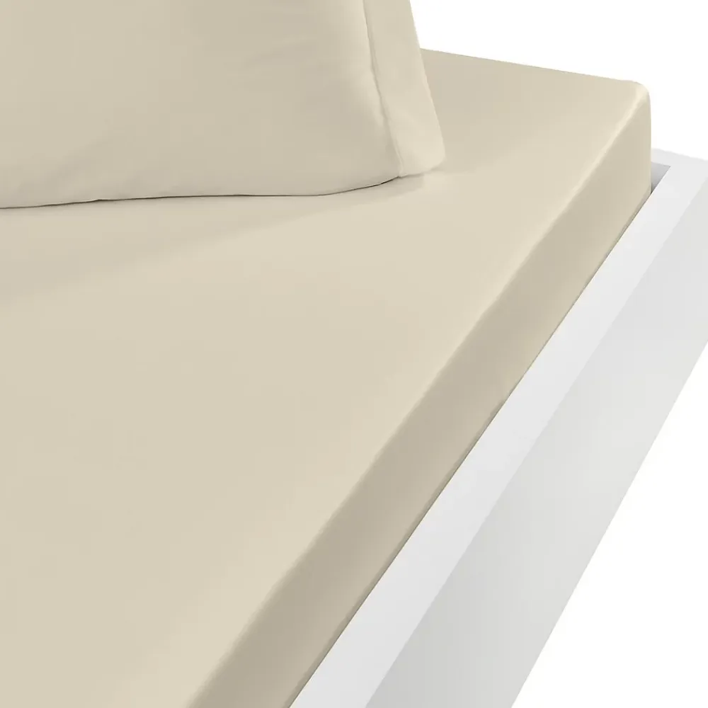 Sensei Maison Drap housse en flanelle de coton bonnet 30 cm Ficelle 90x190 cm KLAPPEN* Drap Housse|Drap Housse