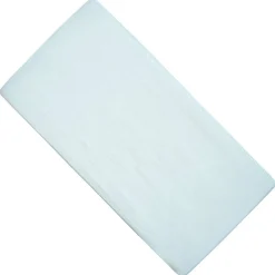 Drap housse en gaze de coton à carreaux><noscript><img width=