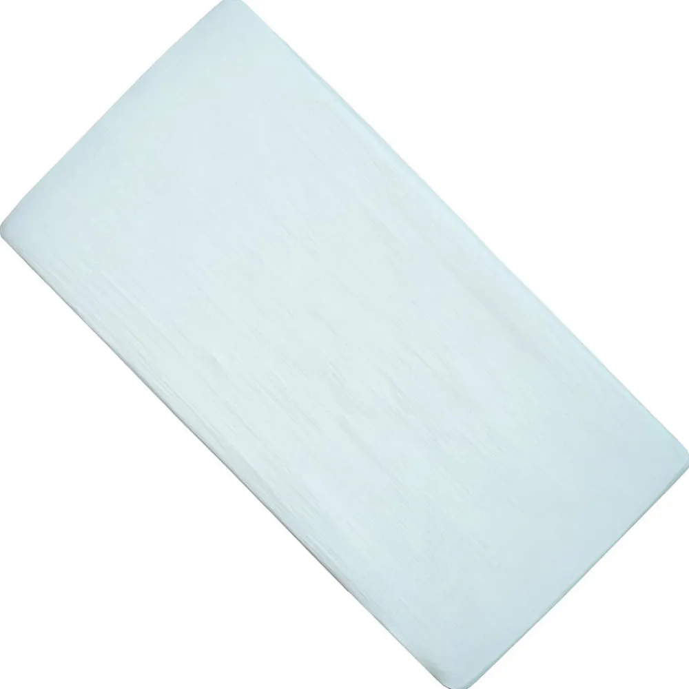 Drap housse en gaze de coton à carreaux>Sevira Kids Online