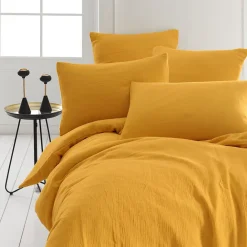 Sensei Maison Drap housse en gaze de coton bonnet 30 cm Caramel 80x200 cm LOFT* Drap Housse|Drap Housse