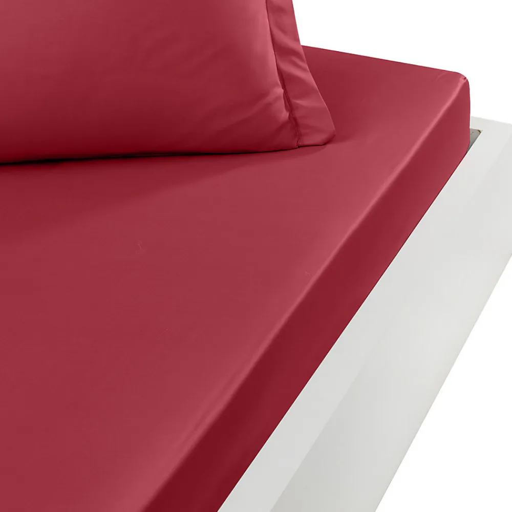 Drap housse en percale de coton pour lit articulé Cardinal 140x190 cm SOFT PERCALE>Sensei Maison Best