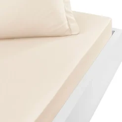 Drap housse en percale de coton bonnet 30 cm Petale 120x190 cm SOFT PERCALE>Sensei Maison