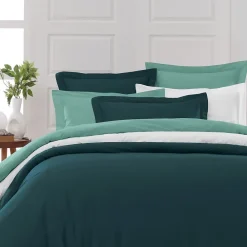 Sensei Maison Drap housse en percale de coton bonnet 30 cm Petrol 90x200 cm SOFT PERCALE* Drap Housse|Drap Housse