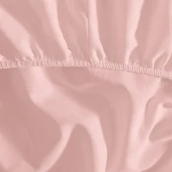 Sensei Maison Drap housse en percale de coton pour lit articulé Poudre 160x200 cm SOFT PERCALE* Drap Housse|Drap Housse