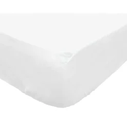 Soleil D'Ocre Drap housse en polycoton 90x190 cm PERCALE blanc, par* Drap Housse|Drap Housse