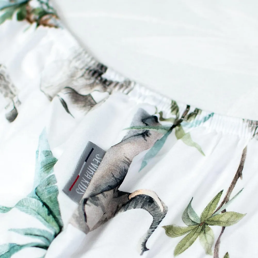 Drap housse en satin de coton Safari>Sevira Kids Best