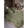 L'Effet Papillon Drap housse "Gaïa" toutes dimensions "Gaze de Coton" - Gaïa Romarin - 200 x 200 cm bonnet de 30 cm* Drap Housse|Drap Housse