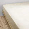 Drap housse "Gaïa" toutes dimensions "Gaze de Coton" - Gaïa Pampa - 200 x 200 cm bonnet de 30 cm>L'Effet Papillon New