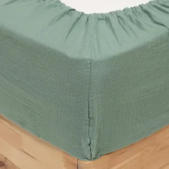 Eden Drap Housse Gaze Coton Flora design et moderne* Drap Housse|Drap Housse