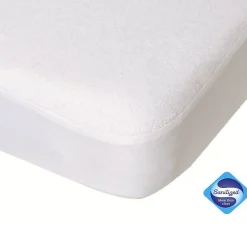 Drap housse imperméable pour nacelle couffin berceau cododo (35x75 cm - Blanc)>Domiva Clearance