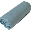 Drap housse jersey uni en 100% coton (90x190 cm - Bleu)>Tradilinge Discount