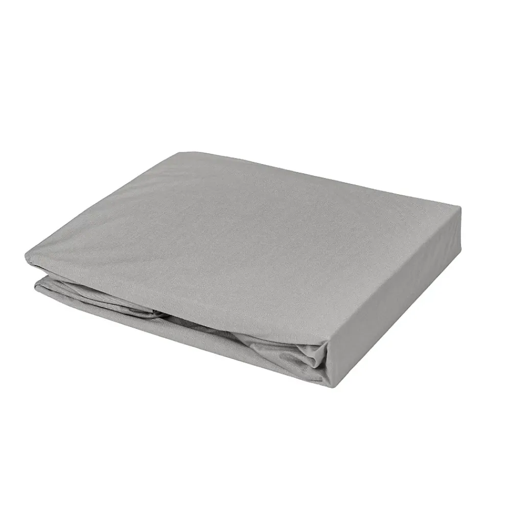 Toison d'Or Drap housse élastiqué en 100% coton peigné (85x195 cm - Taupe)* Drap Housse|Drap Housse