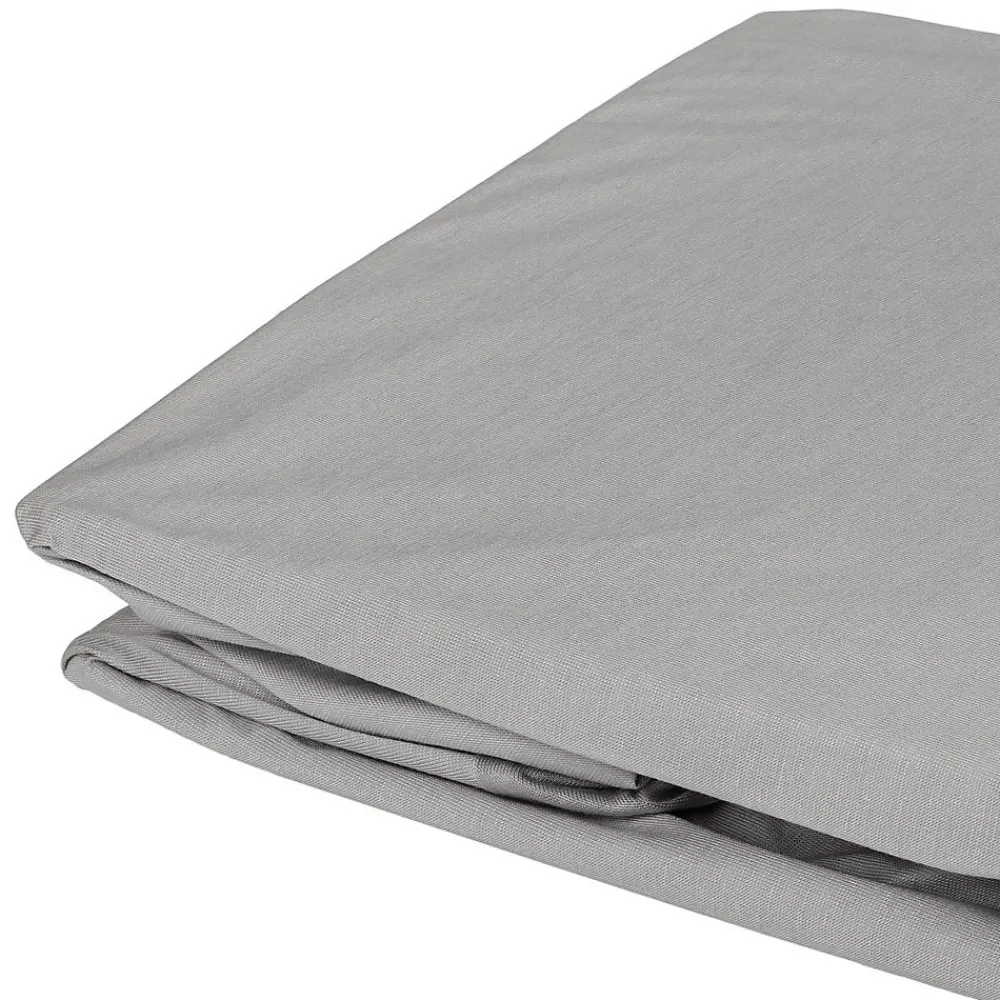 Toison d'Or Drap housse élastiqué en 100% coton peigné (85x195 cm - Taupe)* Drap Housse|Drap Housse