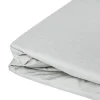Toison d'Or Drap housse élastiqué en 100% coton peigné (85x195 cm - Gris Perle)* Drap Housse|Drap Housse
