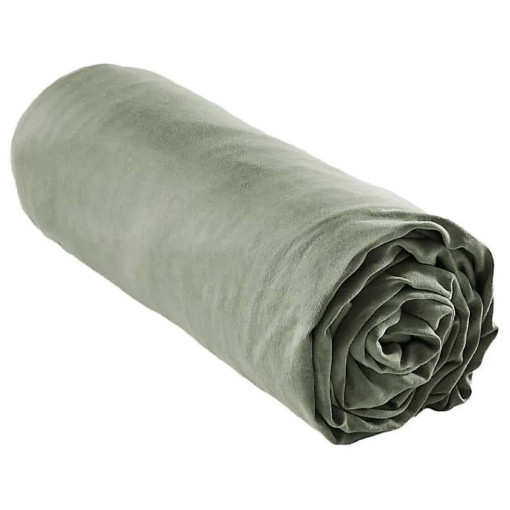 Drap housse "Lysandre" toutes dimensions "Lyocel" - Lysandre Thym - 160 x 200 cm bonnet de 30 cm>L'Effet Papillon Sale