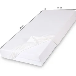 Monmobilierdesign Drap Housse Matelas Enfant Fibre Bambou Oeko-tex 60 X 120 Cm* Drap Housse|Drap Housse