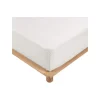 Drap Housse Percale Bonnet 30 Cm 190x140cm Blanc>Promolinge Discount