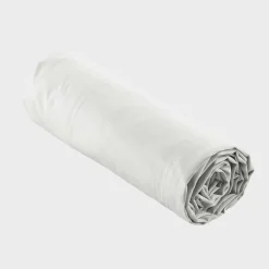 Drap Housse Percale Bonnet 30 Cm 190x140cm Blanc><noscript><img width=