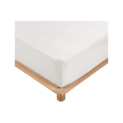 Promolinge Drap Housse Percale Bonnet 30 Cm 200x160cm Blanc* Drap Housse|Drap Housse