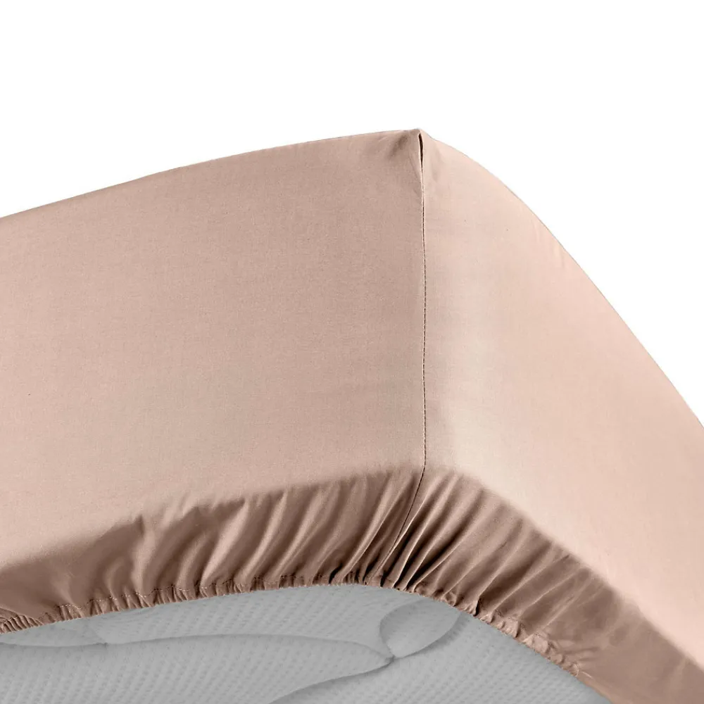 Drap Housse Percale Bonnet 30 Cm 200x160cm Rose>Douceur D'Intérieur Hot