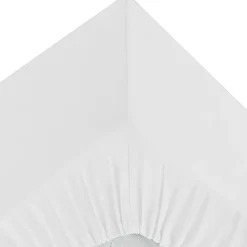Eden Drap housse percale de coton uni 90 x 190 cm Harmonie tilleul* Drap Housse|Drap Housse