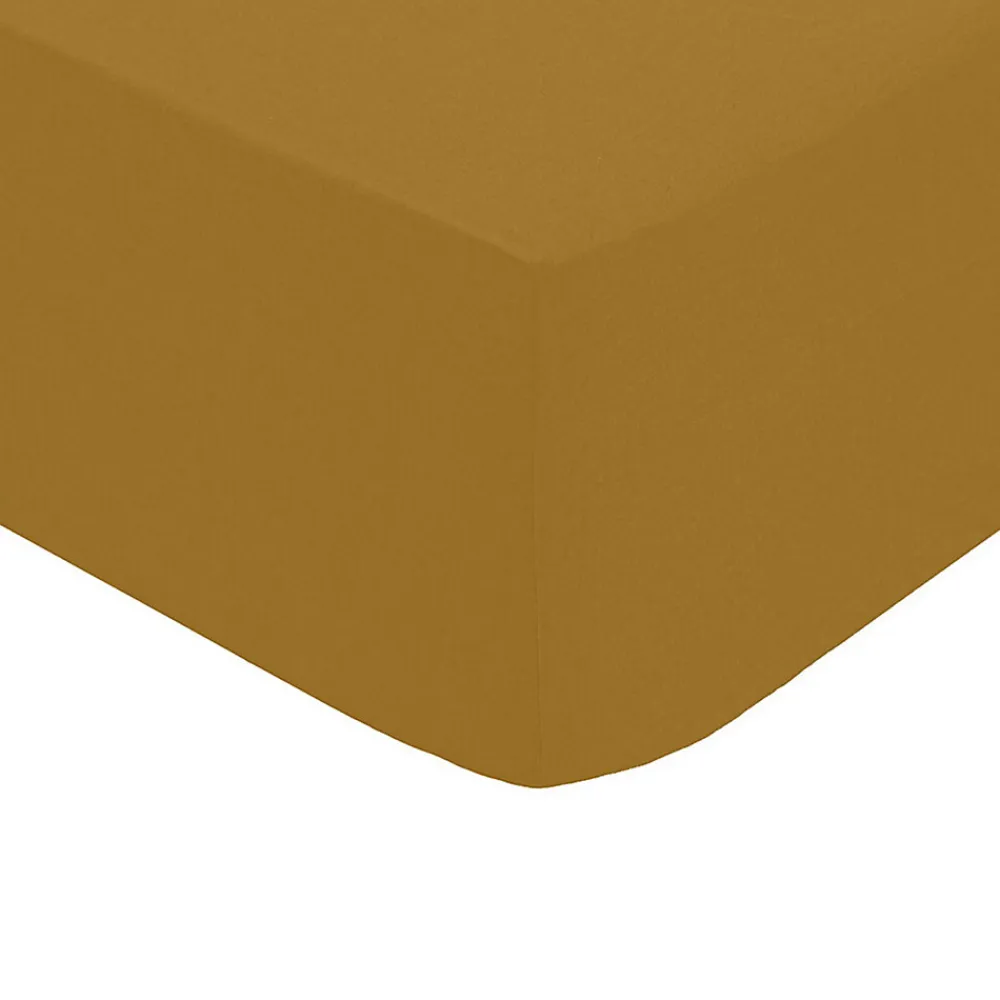 Drap housse percale de coton uni Harmonie>Eden Best