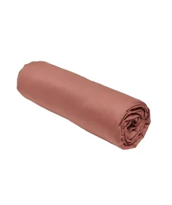 Todays Tools Drap housse TODAY Essential - 140 x 190 cm - 2 personnes - 100% Coton uni - Terracotta* Drap Housse|Drap Housse