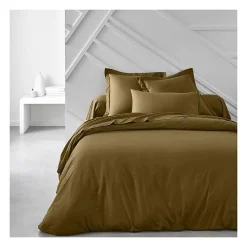 Todays Tools Drap housse TODAY Essential - 140 x 200+30 cm - 2 personnes - 100% Coton uni - Bronze* Drap Housse|Drap Housse