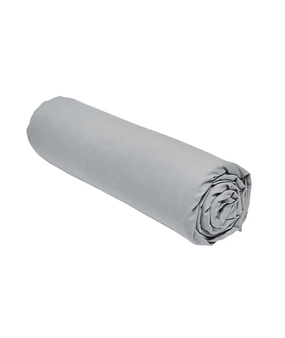 Todays Tools Drap housse TODAY Essential - 140 x 190 cm - 2 personnes - 100% Coton uni - Acier* Drap Housse|Drap Housse