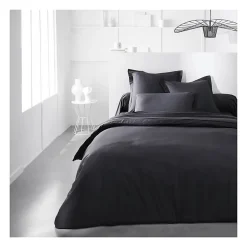 Todays Tools Drap housse TODAY Essential - 180 x 200+30 cm - 2 personnes - 100% Coton uni - Fusain* Drap Housse|Drap Housse