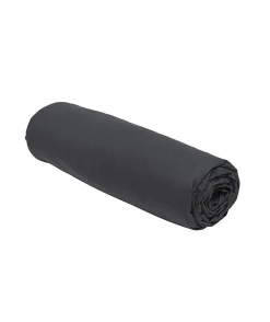 Drap housse TODAY Essential - 140 x 190 cm - 2 personnes - 100% Coton uni - Fusain>Todays Tools Clearance