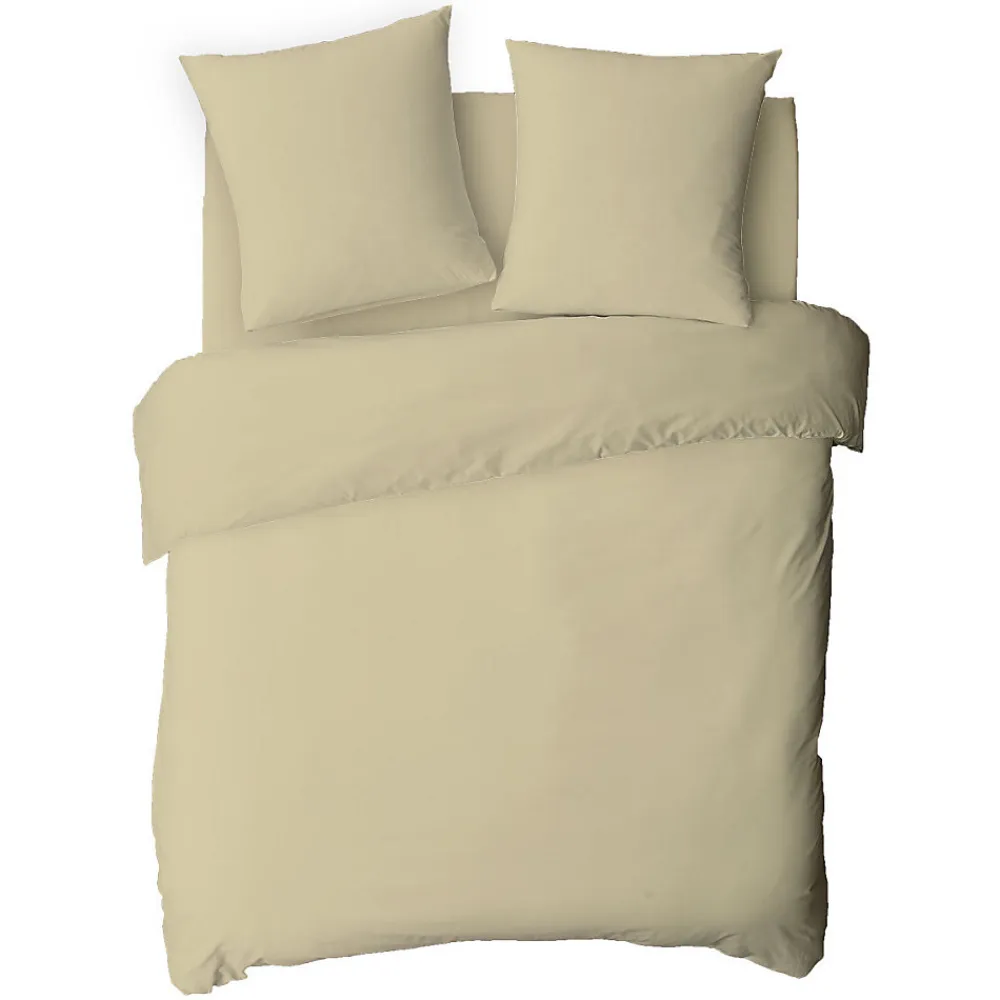 Drap housse uni en coton 57 fils 180x200cm>Future Home Clearance
