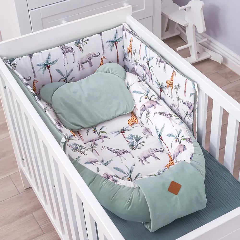 Sevira Kids Drap housse uni en gaze de coton* Drap Housse|Drap Housse